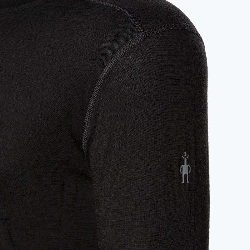 Men's thermal active sweatshirt Smartwool Classic All-Season Merino Baselayer Boxed black 5