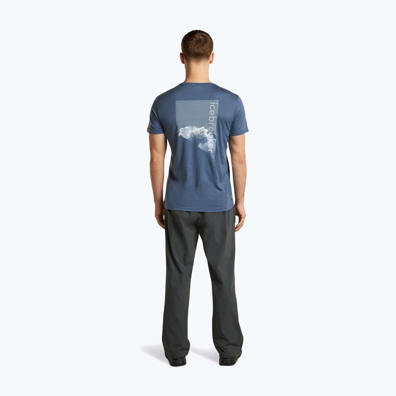 Men's thermal shirt Icebreaker Merino 150 Tech Lite Pure Altitude Dawn 4