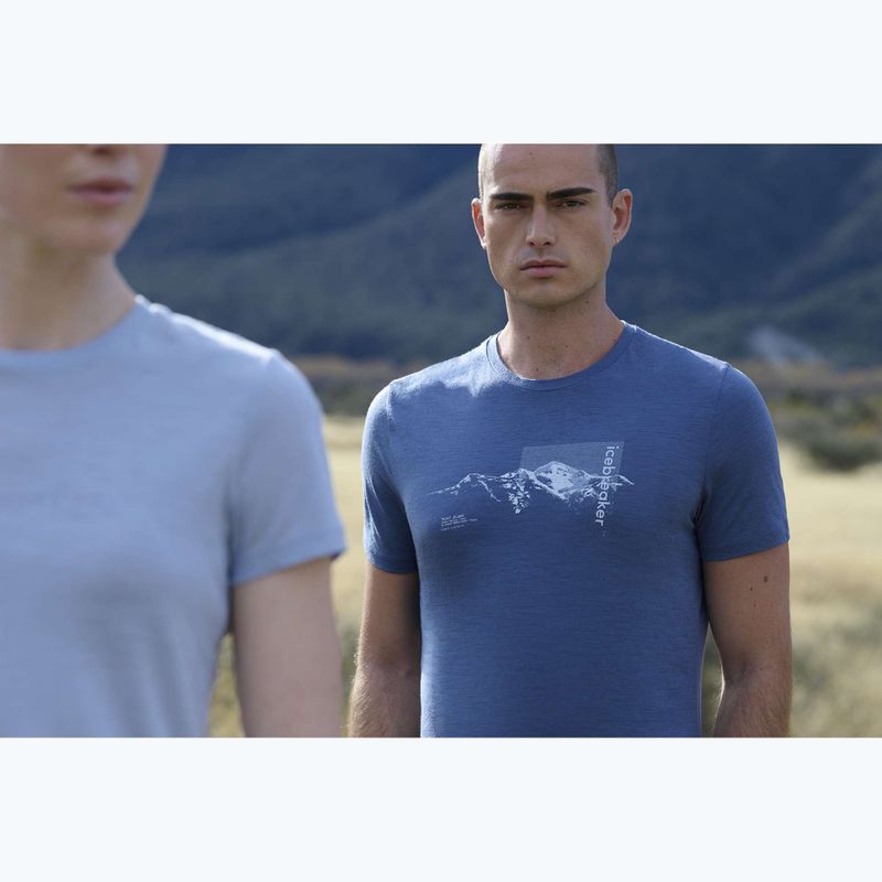 Men's thermal shirt Icebreaker Merino 150 Tech Lite Pure Altitude Dawn 9