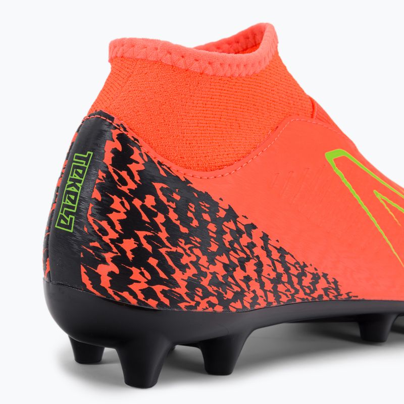 Children's football boots New Balance Tekela V4 Magique FG JR neon dragonfly 9
