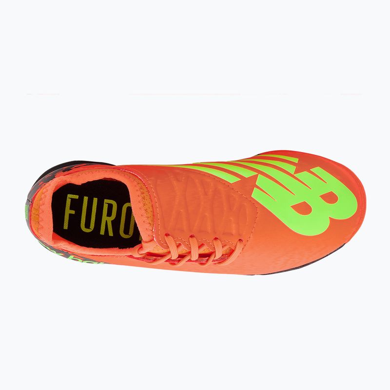 Children's football boots New Balance Furon V7 Dispatch TF Jr orange SJF3TDF7.M.045 14
