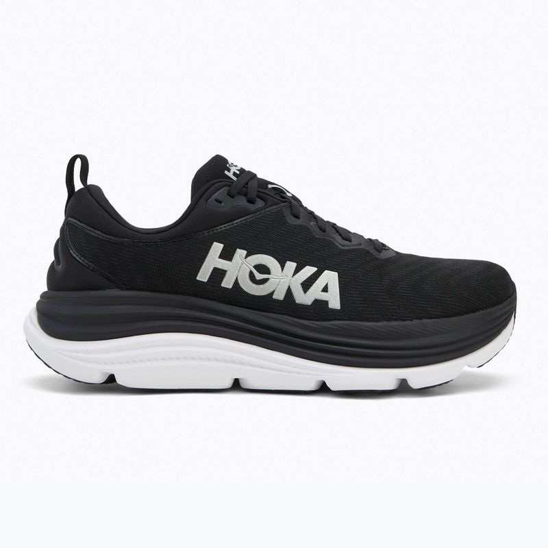 Men's running shoes HOKA Gaviota 5 black/white 2