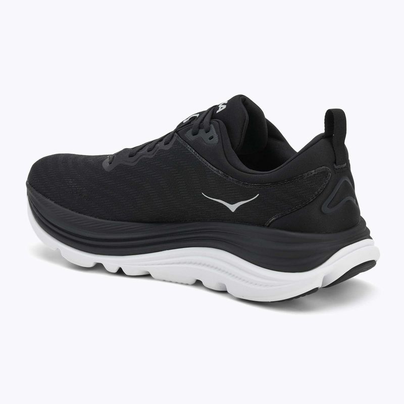 Men's running shoes HOKA Gaviota 5 black/white 3