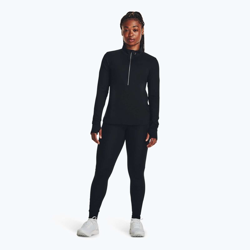 Under Armour Launch Pro Half Zip black/reflective women's running longsleeve 2