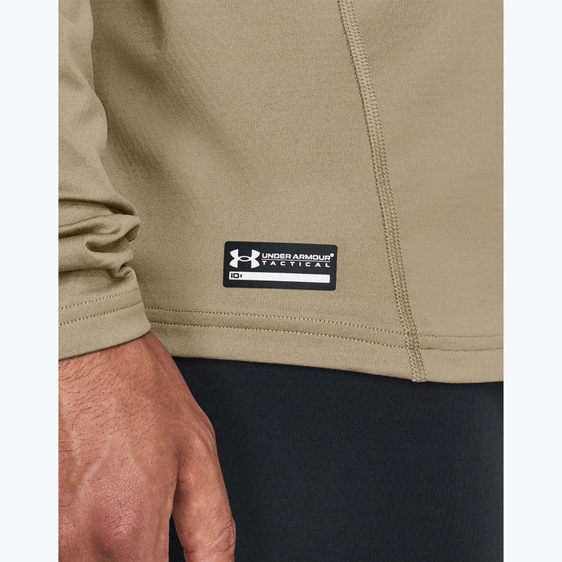 Men's Under Armour Tactical Mock CGI Base federal tan/black Longsleeve 4