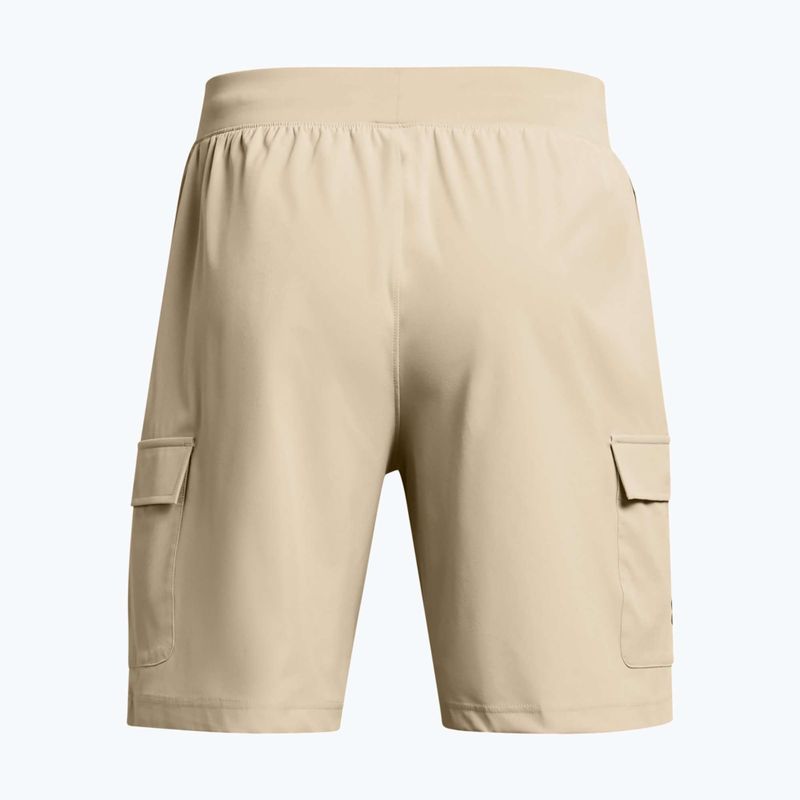 Under Armour Stretch Woven Cargo men's training shorts khaki base/black 6