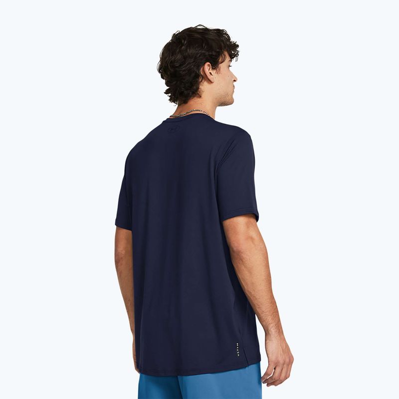Men's training T-shirt Under Armour Vanish Energy midnight navy/midnight navy 2