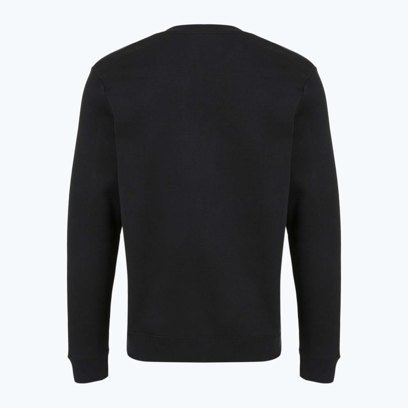 Men's sweatshirt Nike Sportswear Fleece Crew black/iron grey 2