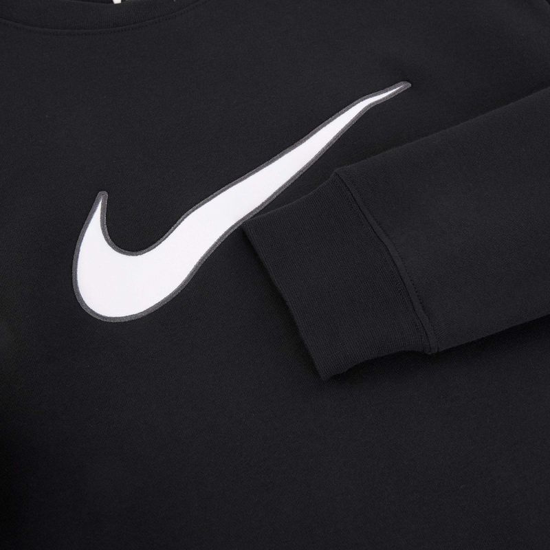 Men's sweatshirt Nike Sportswear Fleece Crew black/iron grey 4