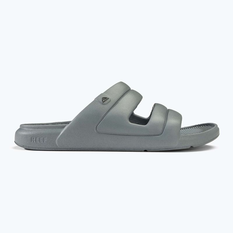 REEF Oasis Two-Bar grey men's slides 2