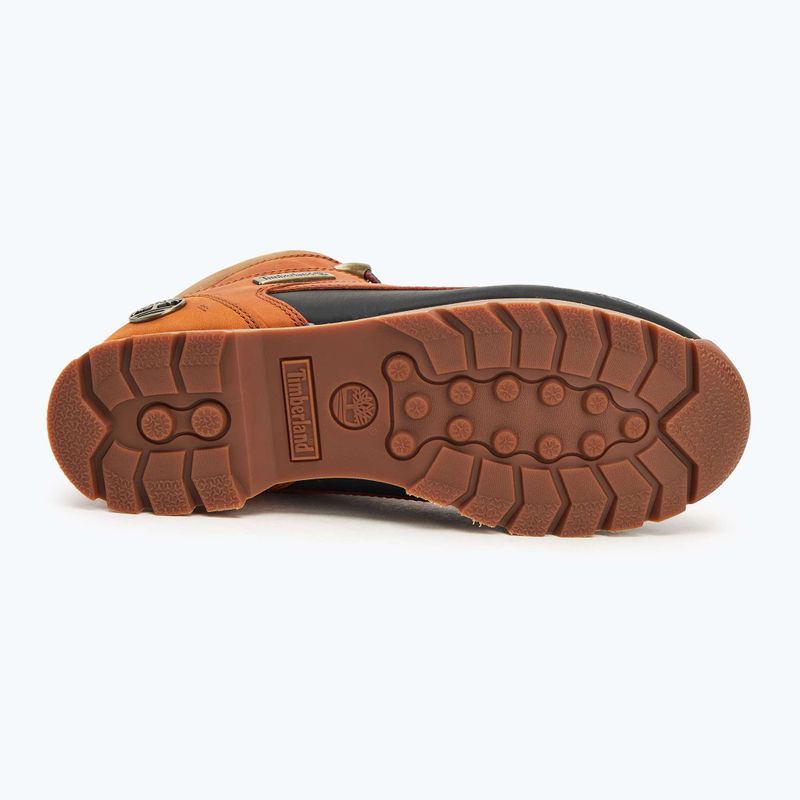 Timberland men's Euro Sprint medium orange full grain boots 4