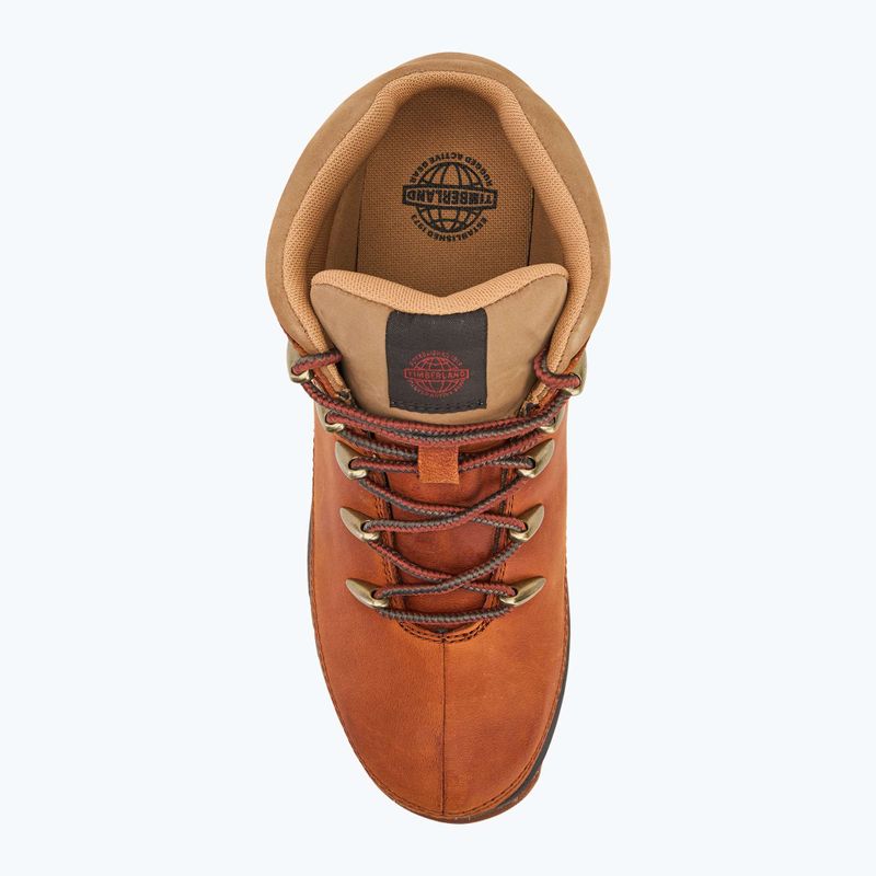 Timberland men's Euro Sprint medium orange full grain boots 5