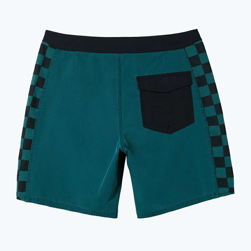 Men's Quiksilver Original Arch Hempstretch 18" Colonial Blue swim shorts 5