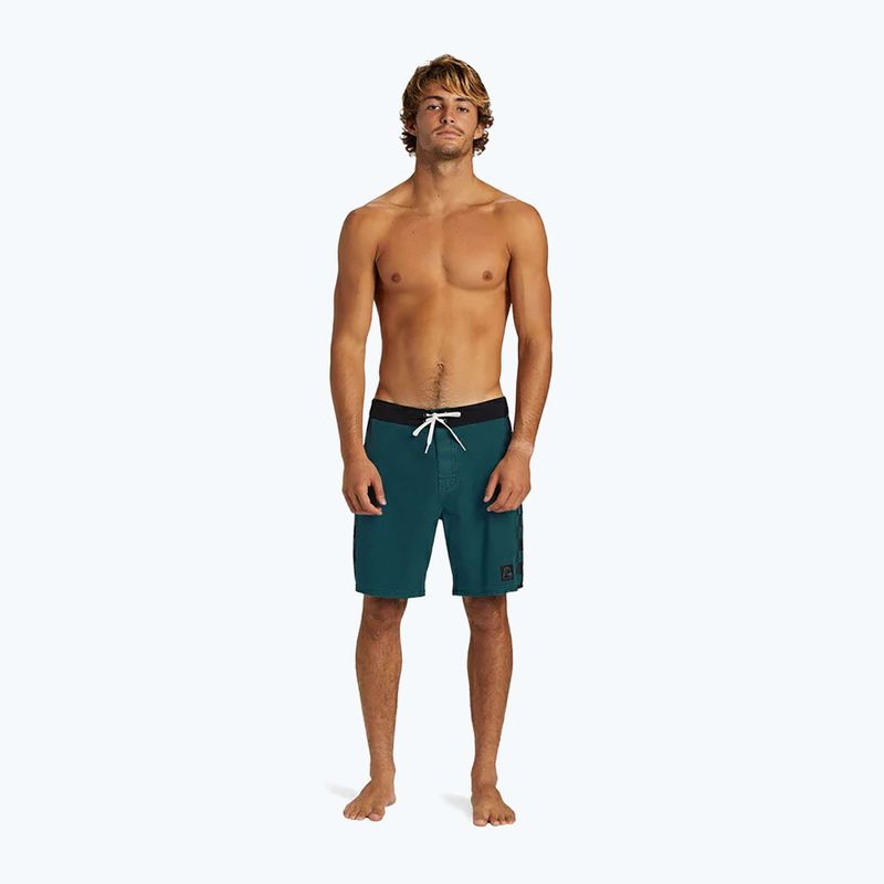 Men's Quiksilver Original Arch Hempstretch 18" Colonial Blue swim shorts 2