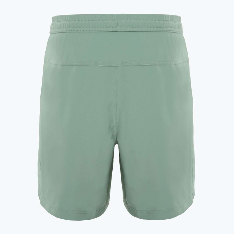 Men's Nike Form Dri-FIT 7" Unlined Versatile jade horizon / black running shorts 2