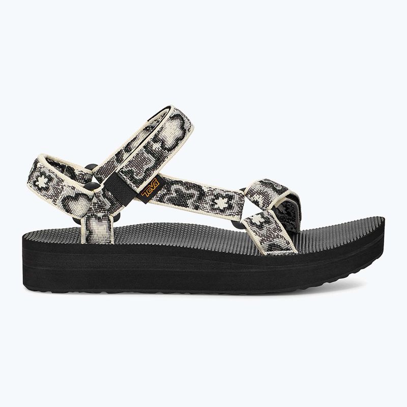Teva Midform Universal women's sandals neon floral black / white 8