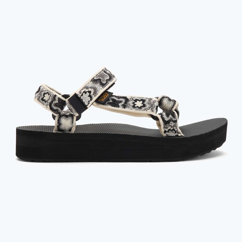 Teva Midform Universal women's sandals neon floral black / white 2