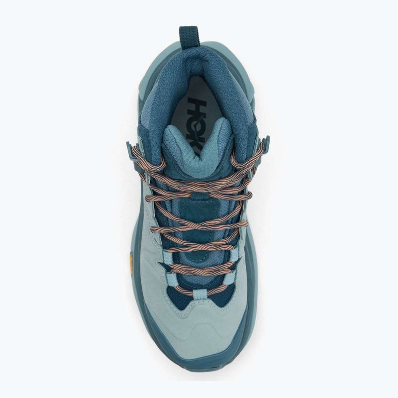 Women's hiking boots HOKA Kaha 3 GTX mountain fog/druzy 5