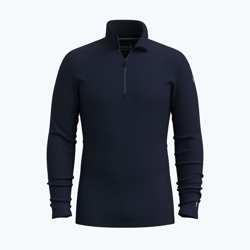 Men's thermal sweatshirt Smartwool Classic Thermal Merino Base Layer 1/4 Zip Boxed deep navy 4