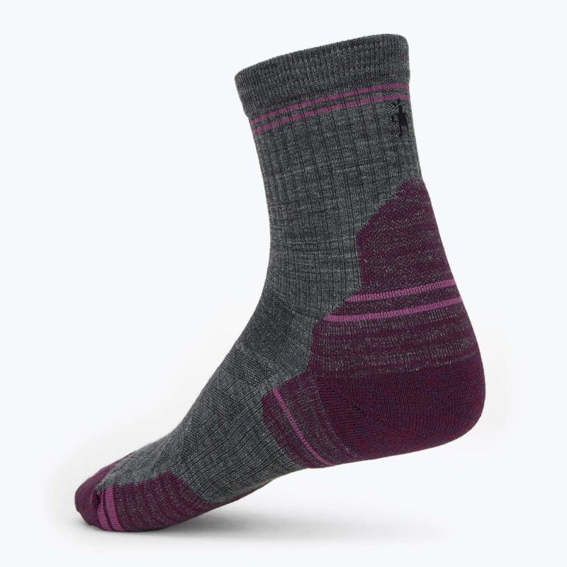 Women's socks Samrtwool Hike Targeted Cushion Mid Crew medium gray 2