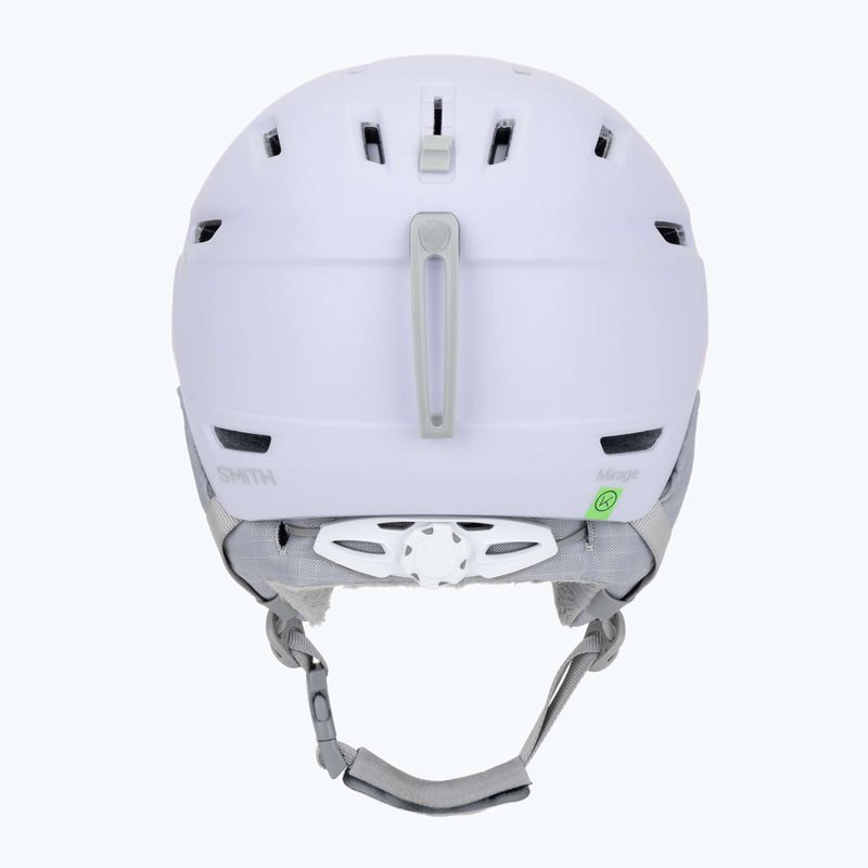 Smith Mirage matte lunar fog ski helmet 4
