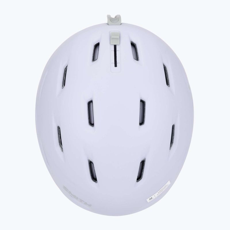 Smith Mirage matte lunar fog ski helmet 6