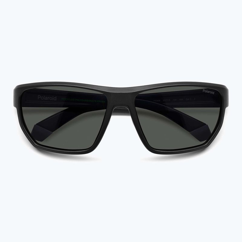 Polaroid PLD 7057/S matte black/grey polarised men's sunglasses 4