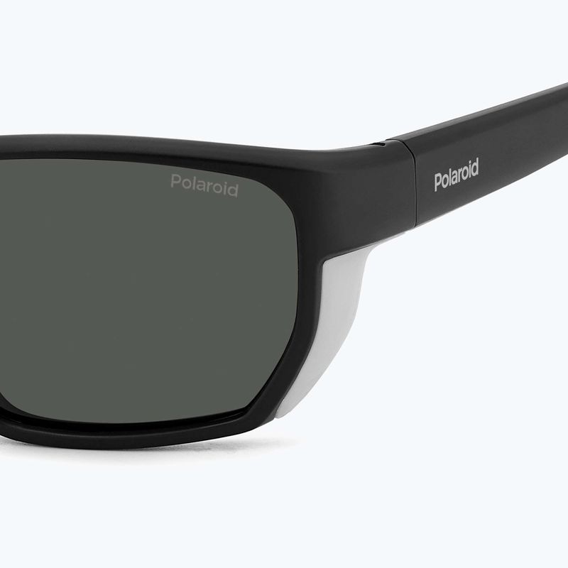 Polaroid PLD 7057/S matte black/grey polarised men's sunglasses 6
