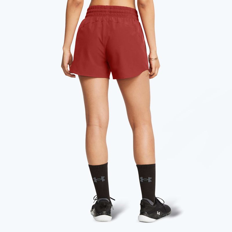 Under Armour women's Vanish 3in earthen orange/earthen orange shorts 3