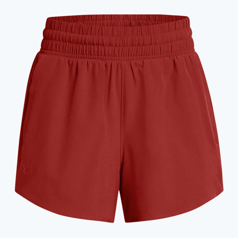 Under Armour women's Vanish 3in earthen orange/earthen orange shorts 5