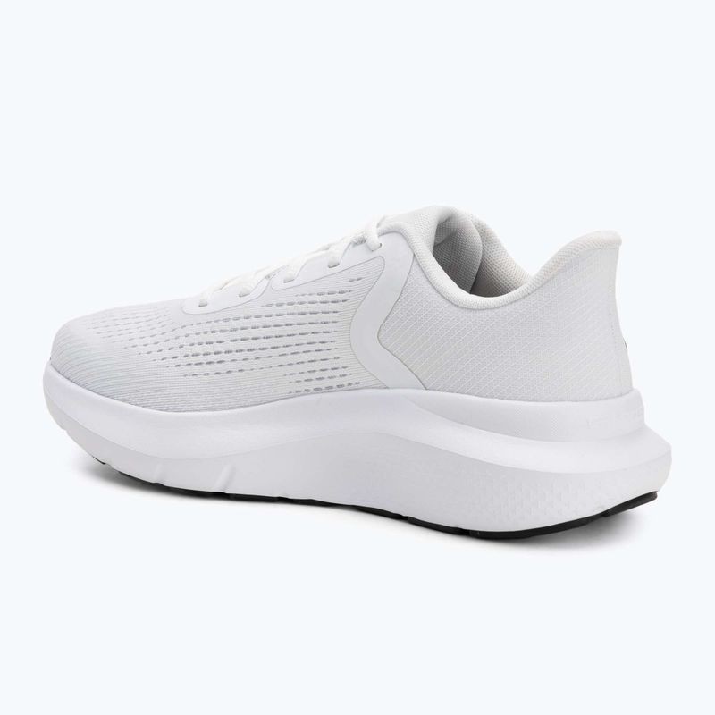 Men's running shoes Under Armour Charged Rogue 5 white/white/black 3