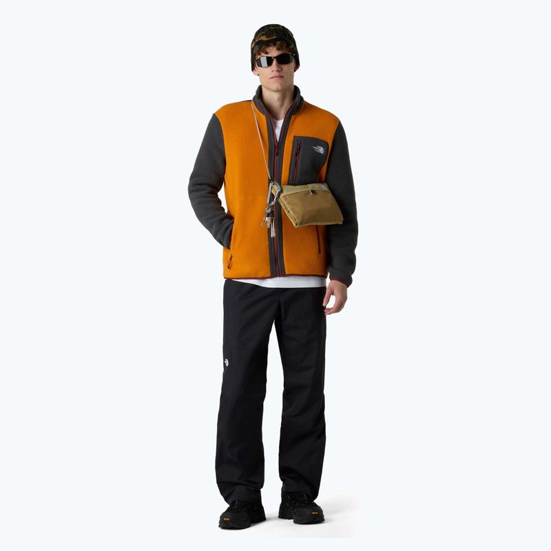 Men's sweatshirt The North Face Yumiori Full Zip agate orange/asphalt grey 2