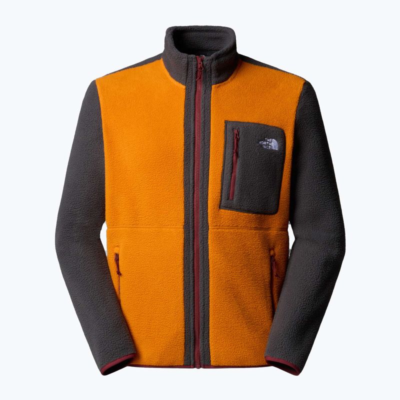 Men's sweatshirt The North Face Yumiori Full Zip agate orange/asphalt grey 5