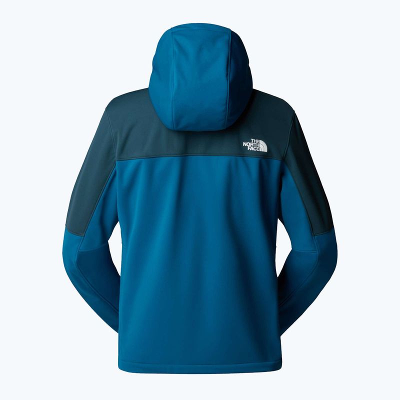 Men's softshell jacket The North Face Diablo Softshell Detachable Hood mineral ink/deep cypres 6