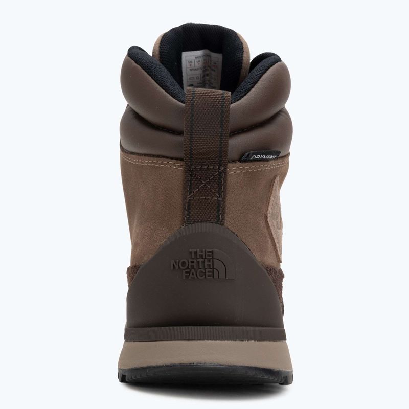 Men's shoes The North Face Back To Berkeley IV Leather WP demitasse brown/garnet 6