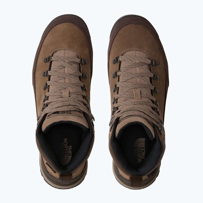 Men's shoes The North Face Back To Berkeley IV Leather WP demitasse brown/garnet 11