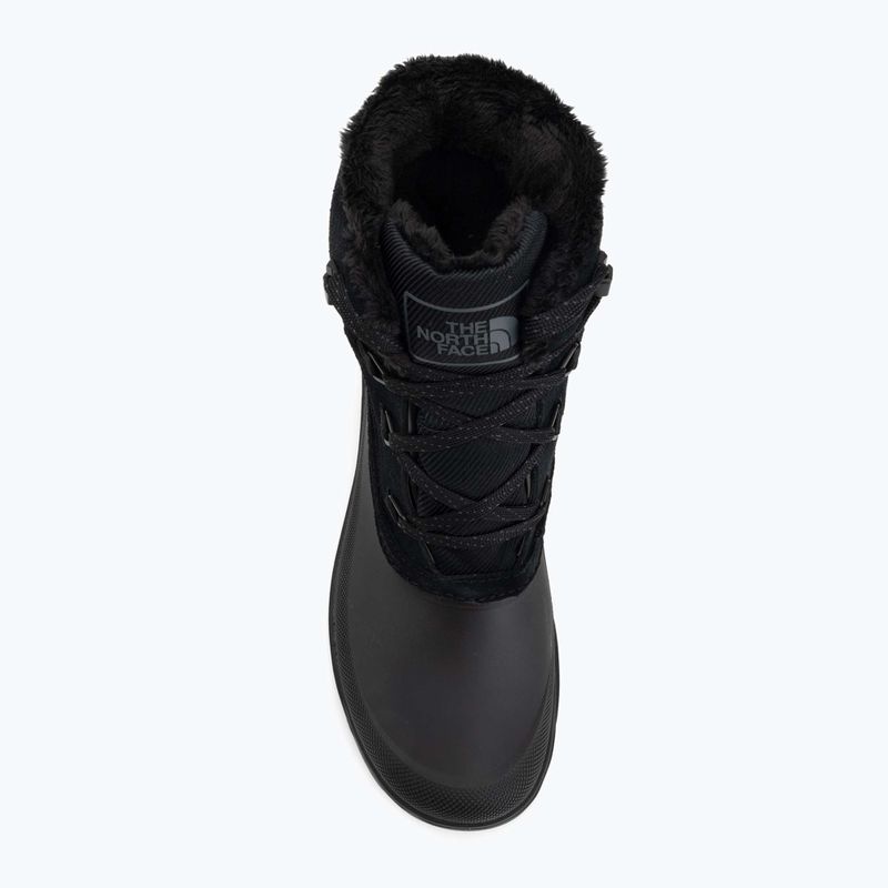 Women's trekking boots The North Face Shellista V Shorty WP black/black 5