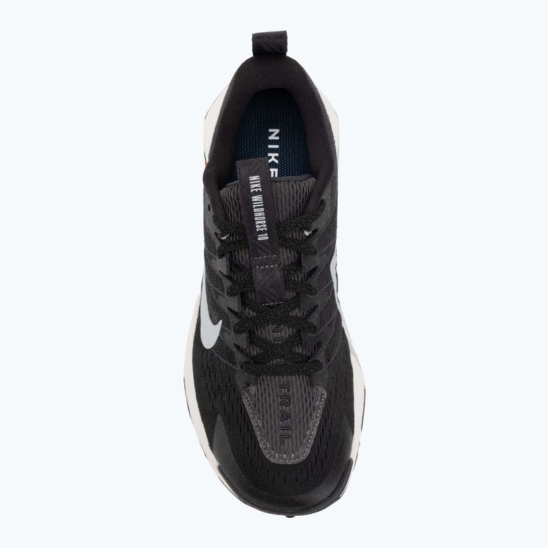 Women's running shoes Nike Wildhorse 10 black/wolf grey/anthracite/platinum tint 5