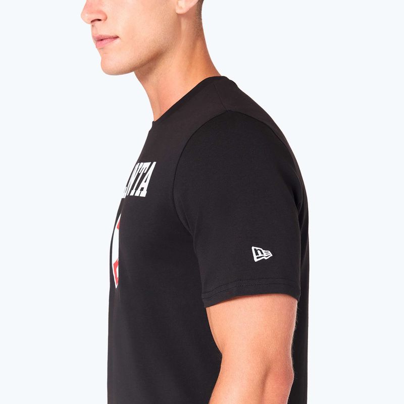 Men's New Era NOS NBA Regular Atlanta Hawks t-shirt black 7
