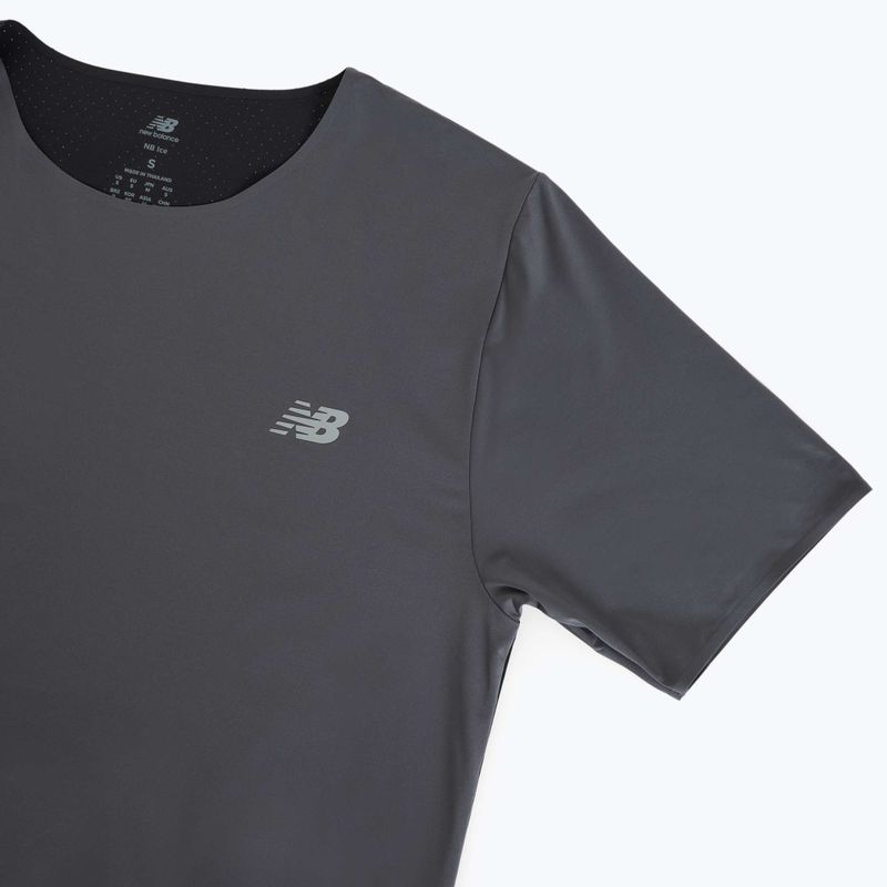 Men's New Balance Race Day graphite running shirt 3