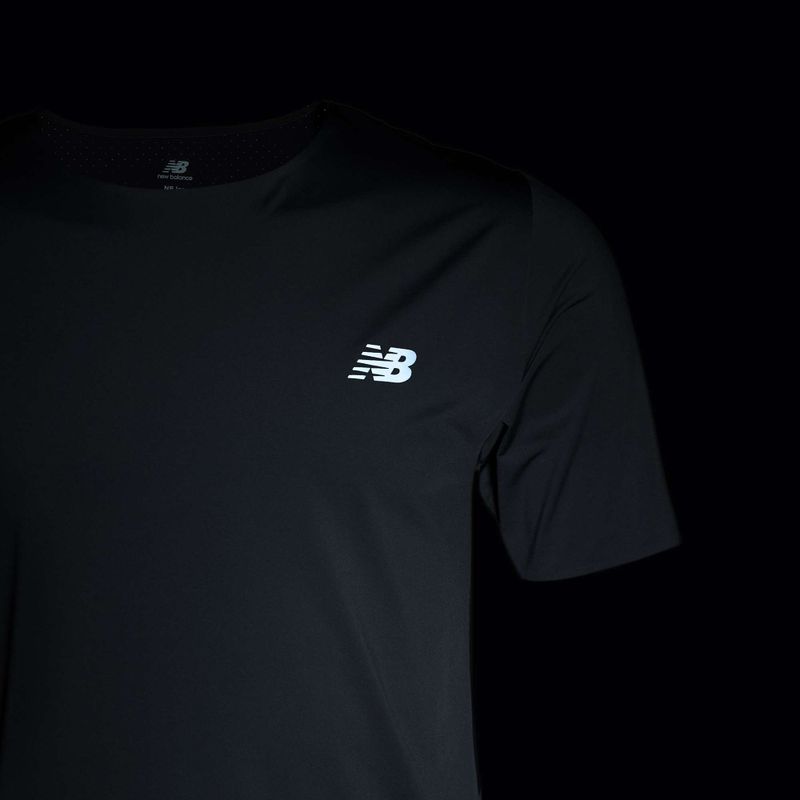 Men's New Balance Race Day graphite running shirt 5