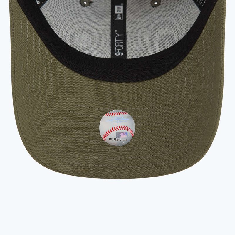 New Era Repreve Mini Logo 9FORTY Los Angeles Dodgers green baseball cap 5