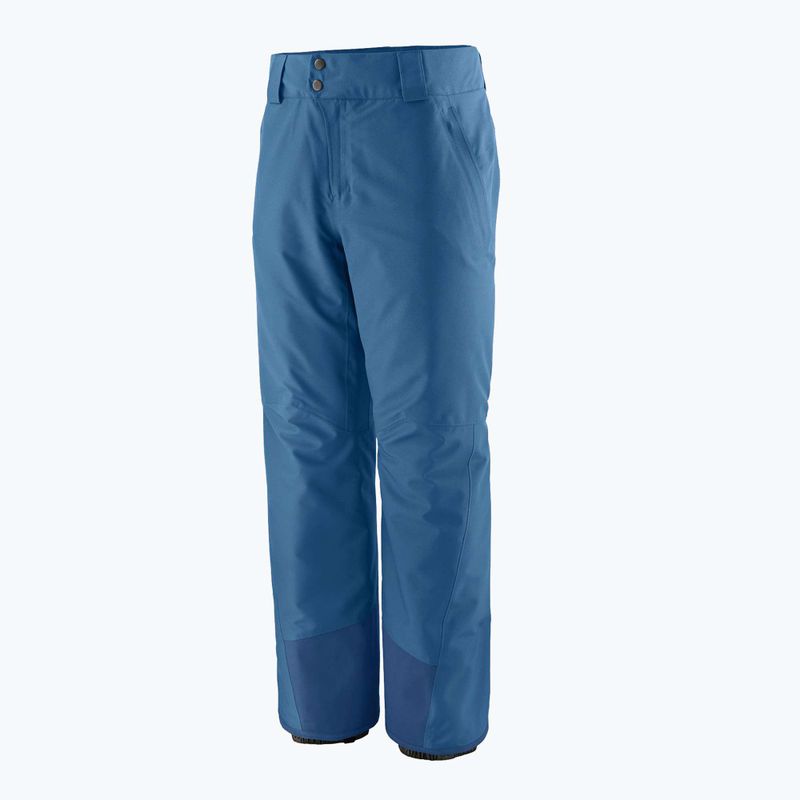 Men's ski trousers Patagonia Insulated Powder Town clement blue 7