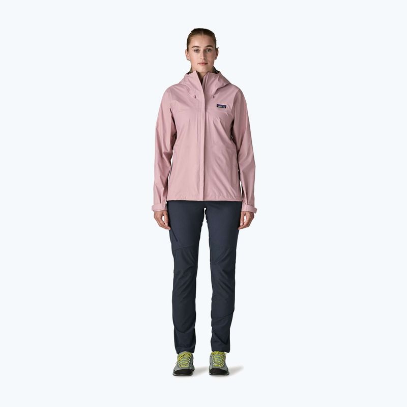 Women's rain jacket Patagonia Torrentshell 3L Rain quiet violet 2