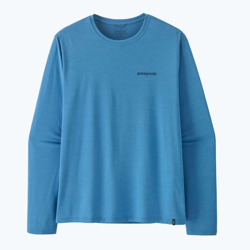 Men's longsleeve Patagonia Capilene Cool Daily - Boardshort Logo shore blue/light shore blue x-dye 6