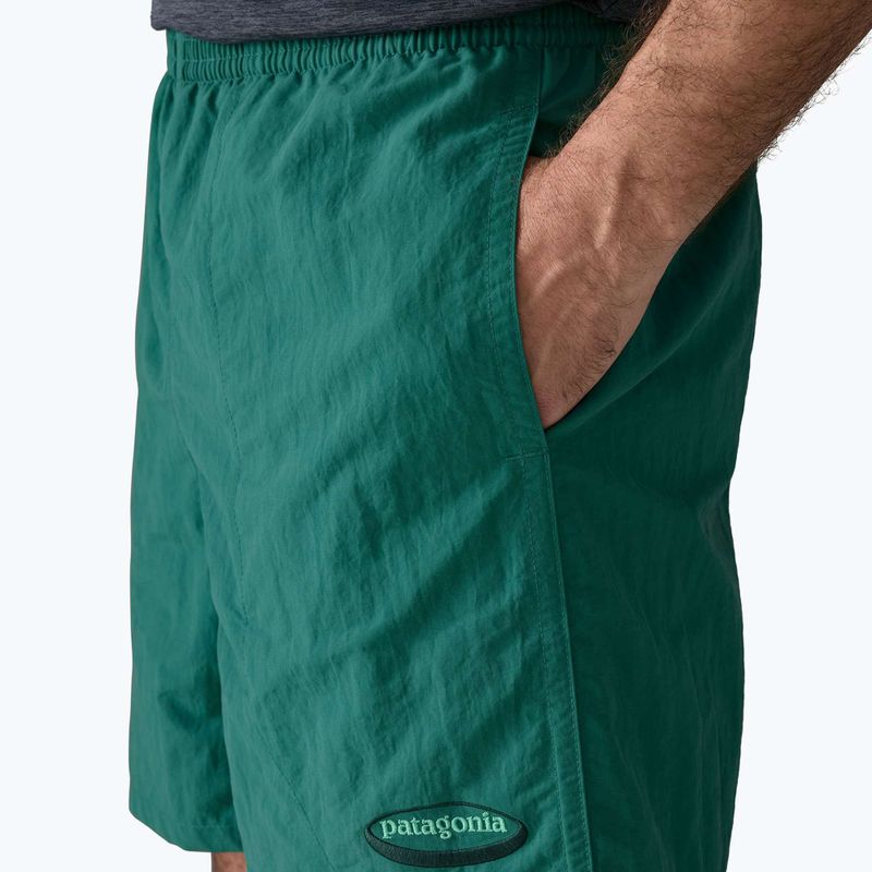 Men's shorts Patagonia Baggies 5" 95 oval logo/gem green 6