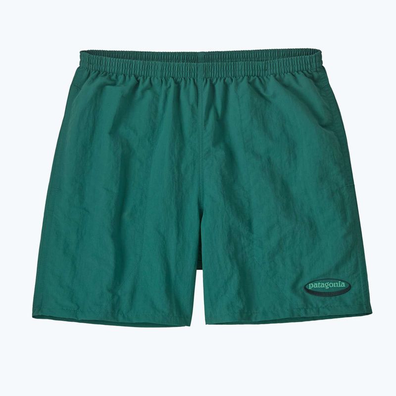 Men's shorts Patagonia Baggies 5" 95 oval logo/gem green 9