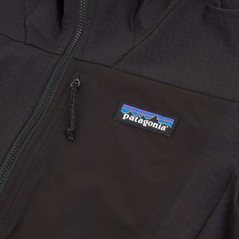 Women's softshell jacket Patagonia R1 CrossStrata Hoody black 3