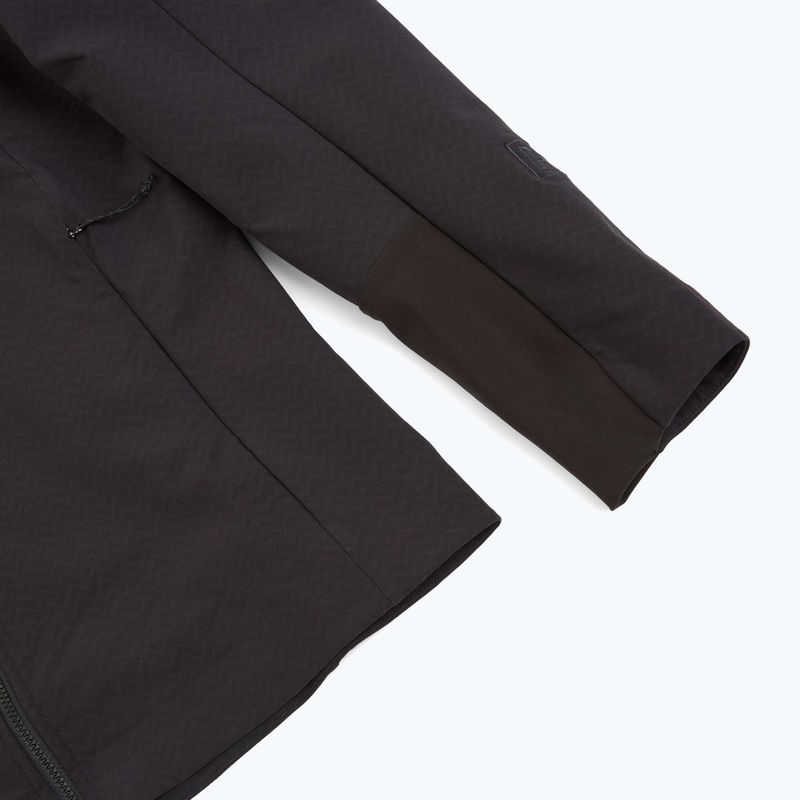 Women's softshell jacket Patagonia R1 CrossStrata Hoody black 4