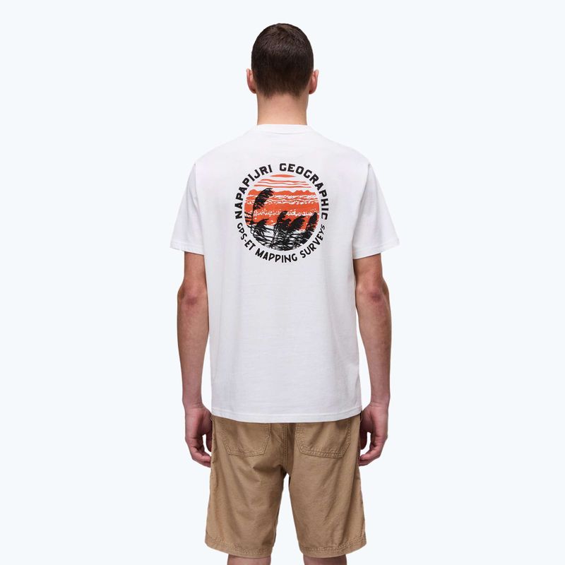 Men's T-shirt Napapijri S-Vignonil Back white heron 2